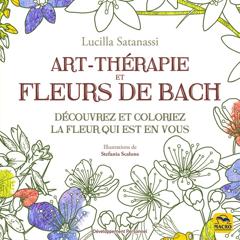 Art Thérapie Et Fleurs De Bach A Colorier