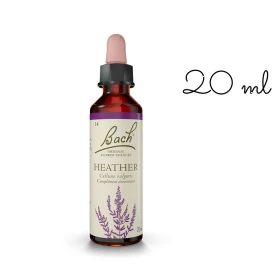 Heather fleurs de Bach Original 20 ml (Bruyère) Bach Original Nelsons 1 - mesfleursdebach.com 