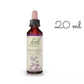 Impatiens fleurs de Bach Original 20 ml (Impatiente) Bach Original Nelsons 1 - mesfleursdebach.com 