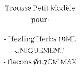 Trousse vide vert sapin - 10ml Healing Herbs 40 flacons Mes Fleurs de BACH 3 - mesfleursdebach.com 