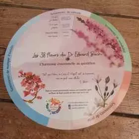 Roue de recommandation des Fleurs de Bach Mes Fleurs de BACH 1 - mesfleursdebach.com 