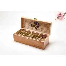 Coffret Bach Original 20ml 38 Fleurs + 2 Rescue - Plein en bois - Cerato Bach Original Nelsons 1 - mesfleursdebach.com 
