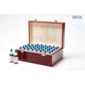 Deva 30 ml - Coffret plein - 38 fleurs de Bach et 2 urgences Deva 6 - mesfleursdebach.com 