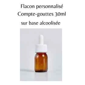1 Mélange sur base alcoolisée, 1 COMPTE-GOUTTES Fleurs de BACH personnalisé 30ML Mes Fleurs de BACH 1 - mesfleursdebach.com 