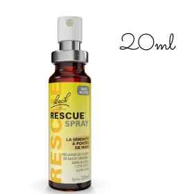 Bach Original Rescue sans alcool spray jour 20 ml Bach Original Nelsons 1 - mesfleursdebach.com 