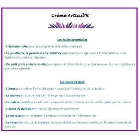 Crème ARTICUL'R Alchimy Aux Fleurs de Bach et Huiles Essentielles Alchimy 15 - mesfleursdebach.com 