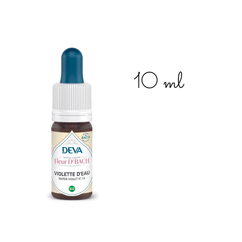 Water Violet Deva 15 ml (Violette d'Eau) Deva 1 - mesfleursdebach.com 