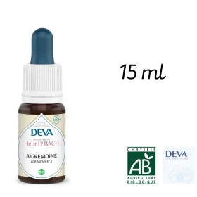 Agrimony Deva 15 ml (Aigremoine) Deva 1 - mesfleursdebach.com 