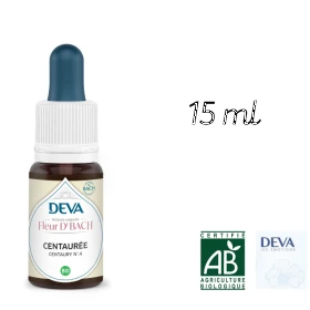 Centaury Deva 15 ml (Centaurée) Deva 1 - mesfleursdebach.com 