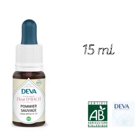 Crab Apple Deva 15 ml (Pommier Sauvage) Deva 1 - mesfleursdebach.com 