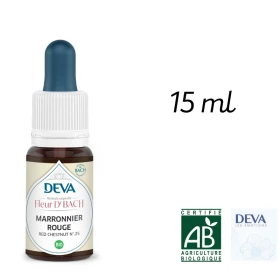 Red Chestnut Deva 15 ml (Marronnier Rouge) Deva 1 - mesfleursdebach.com 
