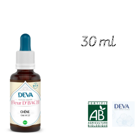 Oak Deva 30 ml (Chêne) Deva 1 - mesfleursdebach.com 