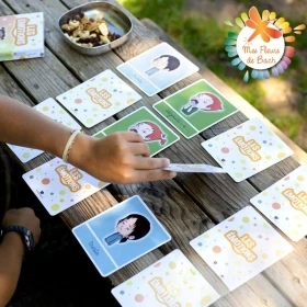 Cartes des émotions pour les enfants - 11.3*9.3cm Mes Fleurs de BACH 1 - mesfleursdebach.com 