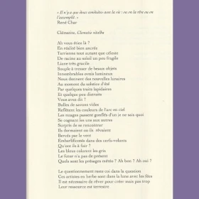 A Fleur de Poésie de Béatrice Lechartier [product.brand] 2 - mesfleursdebach.com 