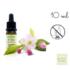 Crab Apple Fleurs de l'Atlas 10 ml (Pommier Sauvage) Les Fleurs de l'Atlas 1 - mesfleursdebach.com 