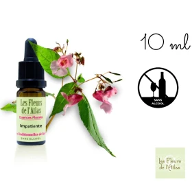 Impatiens Fleurs de l'Atlas 10 ml (Impatiente) Fleurs de l'Atlas - Sans alcool 1 - mesfleursdebach.com 