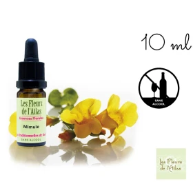 Mimulus Fleurs de l'Atlas 10 ml (Mimule) Fleurs de l'Atlas - Sans alcool 1 - mesfleursdebach.com 