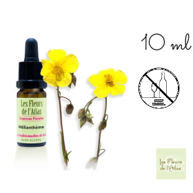 Rock Rose Fleurs de l'Atlas 10 ml (Hélianthème) Les Fleurs de l'Atlas 1 - mesfleursdebach.com 