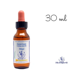 Gentian Healing Herbs 30 ml (Gentiane) Healing Herbs 1 - mesfleursdebach.com 