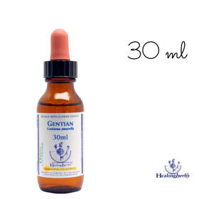 Gentian Healing Herbs 30 ml (Gentiane) Healing Herbs 1 - mesfleursdebach.com 