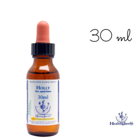 Holly Healing Herbs 30 ml (Houx) Healing Herbs 1 - mesfleursdebach.com 