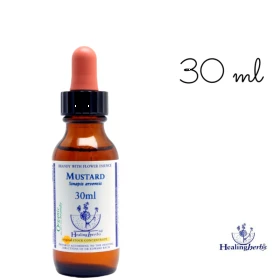 Mustard Healing Herbs 30 ml (Moutarde) Healing Herbs 1 - mesfleursdebach.com 