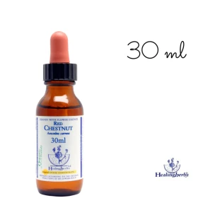 Red Chestnut Healing Herbs 30 ml (Marronnier Rouge) Healing Herbs 1 - mesfleursdebach.com 