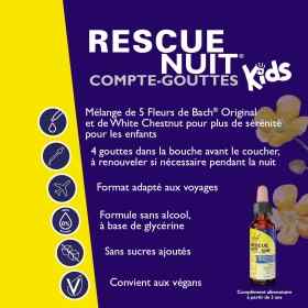 Bach Original Rescue Kids nuit sans alcool 10 ml Bach Original Nelsons 1 - mesfleursdebach.com 