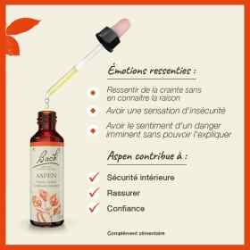 Aspen fleurs de Bach Original 20 ml (Tremble) Bach Original Nelsons 3 - mesfleursdebach.com 