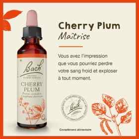 Cherry Plum fleurs de Bach Original 20 ml (Prunier Myrobolan) Bach Original Nelsons 1 - mesfleursdebach.com 