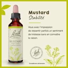 Mustard fleurs de Bach Original 20 ml (Moutarde) Bach Original Nelsons 1 - mesfleursdebach.com 