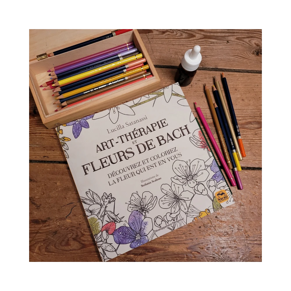 Art-Thérapie et Fleurs de Bach - 38 fleurs à colorier - Lucilla Satanassi Mes Fleurs de BACH 1 - mesfleursdebach.com Art-Thérapie et Fleurs de Bach - 38 fleurs à colorier - Lucilla Satanassi Mes Fleurs de BACH 1 - mesfleursdebach.com