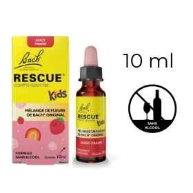 Rescue Kids Jour Fraise sans alcool 10 ml Bach Original Bach Original Nelsons 1 - mesfleursdebach.com 