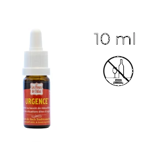 FDA Urgence Rescue 10ml - compte-gouttes sans alcool Les Fleurs de l'Atlas 1 - mesfleursdebach.com 