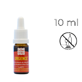 FDA Urgence Rescue 10ml - compte-gouttes sans alcool Les Fleurs de l'Atlas 1 - mesfleursdebach.com 