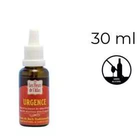 FDA Urgence Rescue 30 ml - compte-gouttes sans alcool Les Fleurs de l'Atlas 1 - mesfleursdebach.com 