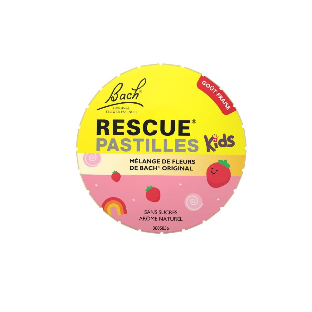 Rescue Kids pastilles fraise Bach Original Bach Original Nelsons 1 - mesfleursdebach.com 