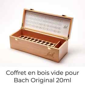 Bach original 20 ml - Coffret en bois clair de frêne Vide Bach Original Nelsons 1 - mesfleursdebach.com 