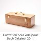 Bach original 20 ml - Coffret en bois clair de frêne Vide Bach Original Nelsons 2 - mesfleursdebach.com 