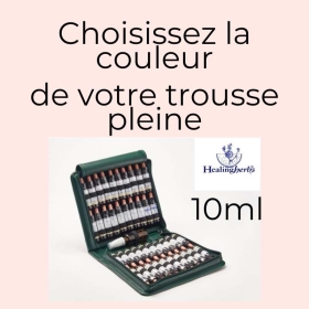 Trousse pleine 38 fleurs + 2 urgences Healing Herbs 10 ml Healing Herbs 12 - mesfleursdebach.com 