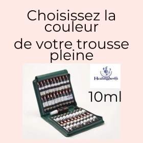 Trousse pleine 38 fleurs + 2 urgences Healing Herbs 10 ml Healing Herbs 12 - mesfleursdebach.com 