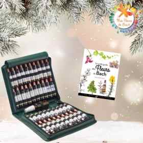 Pack Noël Trousse pleine 38 Fleurs de Bach Healing Herbs 10ml. Offerts: 1 Livre, 1 vapospray 30 ml Healing Herbs 1 - mesfleursde