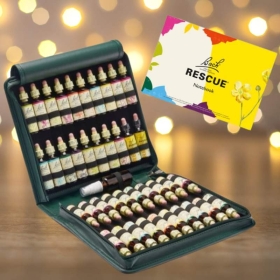 Trousse de Noël fleurie pleine Bach Original 20 Ml. Offerts: 1 Livre, 1 vapospray 30 ml Bach Original Nelsons 1 - mesfleursdebac