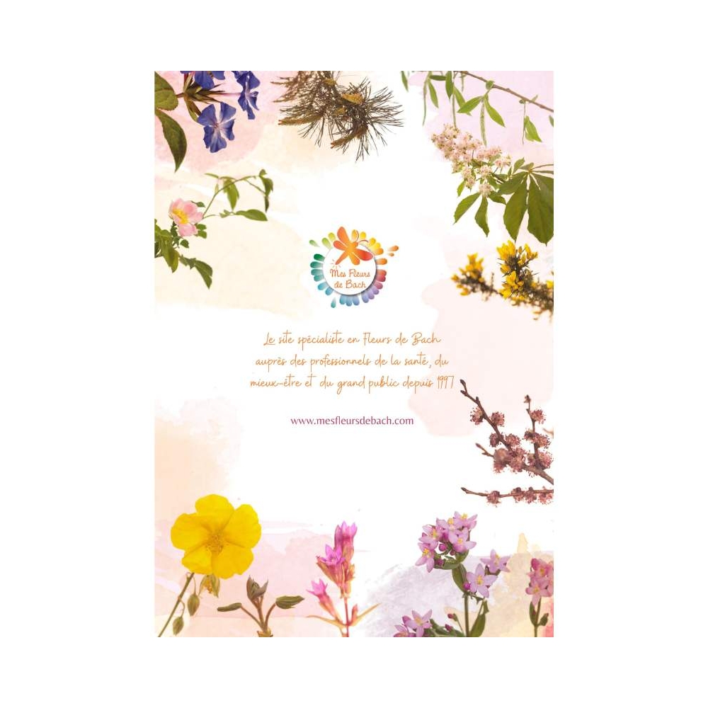 Pack de 10 flyers Fleurs de Bach gratuits Mes Fleurs de BACH 1 - mesfleursdebach.com 