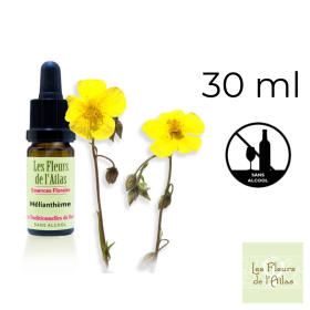 Rock Rose Fleurs de l'Atlas 30 ml (Hélianthème) Fleurs de l'Atlas - Sans alcool 1 - mesfleursdebach.com 