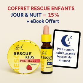 OFFRE SPECIAL FRENCH DAYS Coffret Rescue Enfants Jour & Nuit – -15 % + eBook Sommeil Offert Bach Original Nelsons 1 - mesfleursd