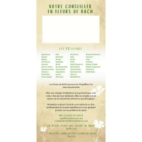 50 flyers professionnels Fleurs de Bach: rajoutez votre tampon!! Mes Fleurs de BACH 1 - mesfleursdebach.com 