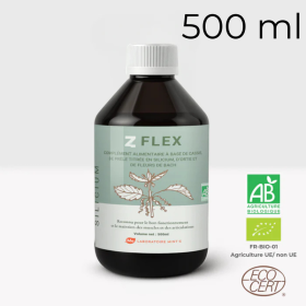 Z Flex bio souplesse et flexibilité 500 ml Laboratoire Mint-e 1 - mesfleursdebach.com 