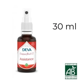 Deva - Rescue + Lotus: Assistance 30 ml vapospray Deva 1 - mesfleursdebach.com 
