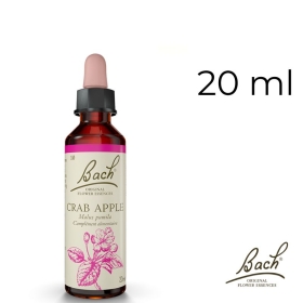 Crab Apple Bach Original - Fleur de Bach Authentique 20 ml (Pommier Sauvage) Bach Original Nelsons 1 - mesfleursdebach.com 